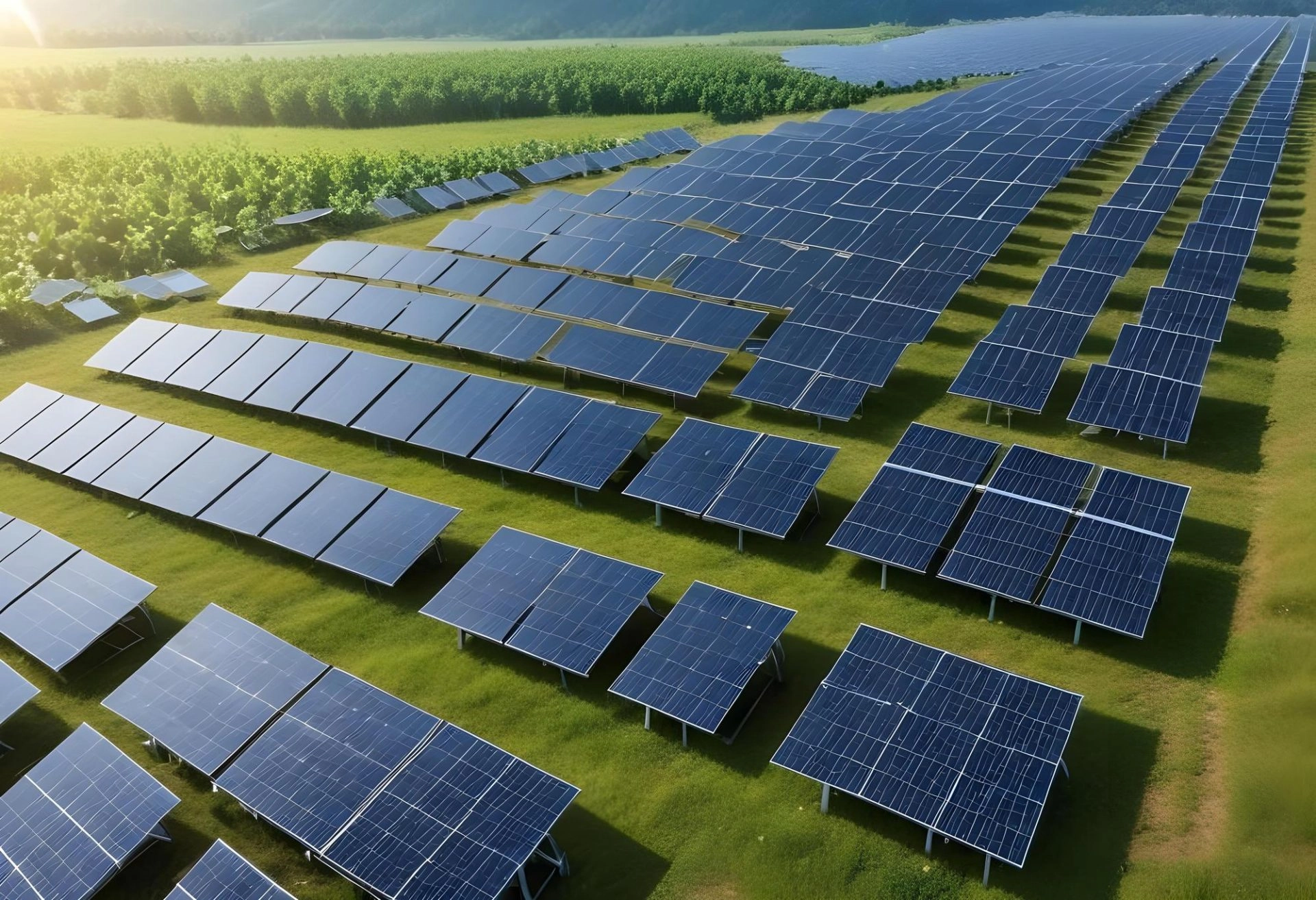 大型地面型太陽能電廠